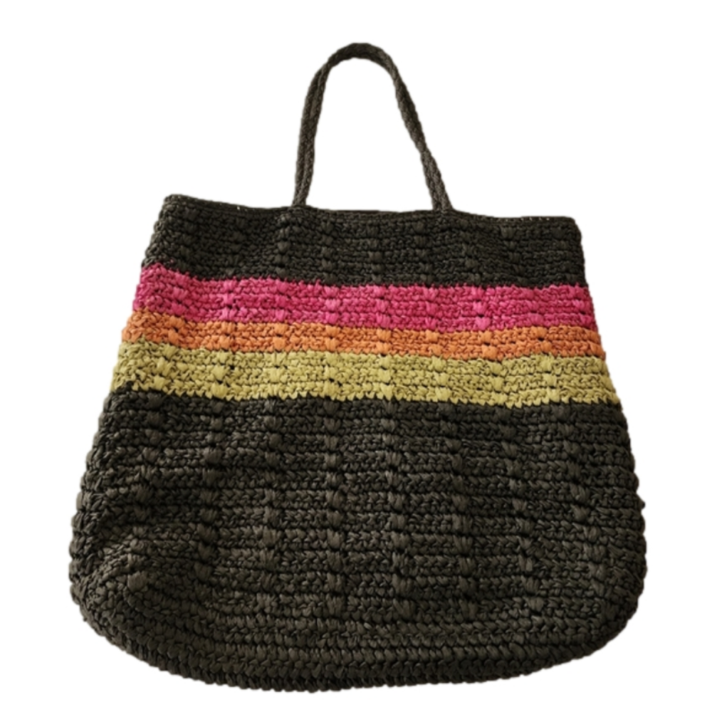D - Universal Threads Woven Tote Bag